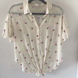Button up blouse